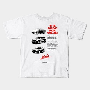 1980 LADA RANGE - car advert Kids T-Shirt